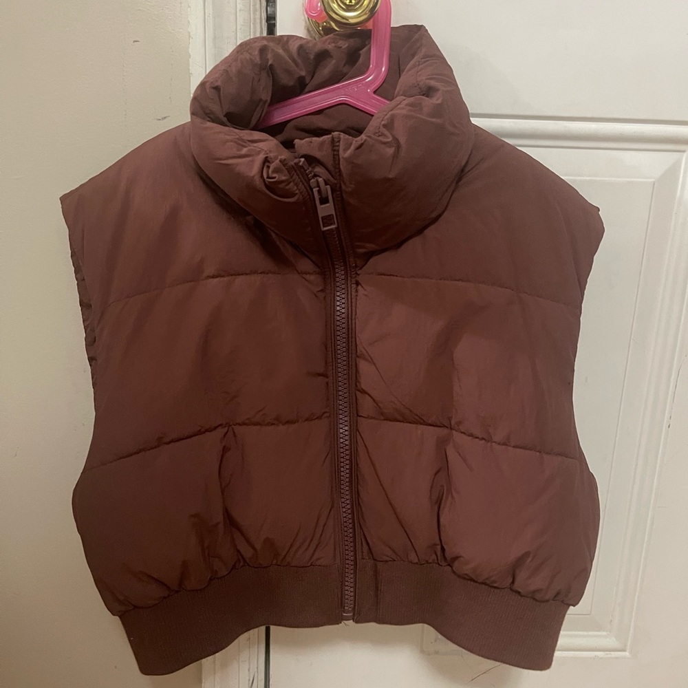 Zara puffer vest. Only used once
